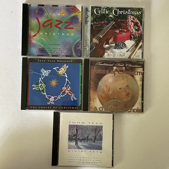 Set of 11 Christmas CDs-Pops-Tesh-Celtic-Jazz - Picture 3 of 14